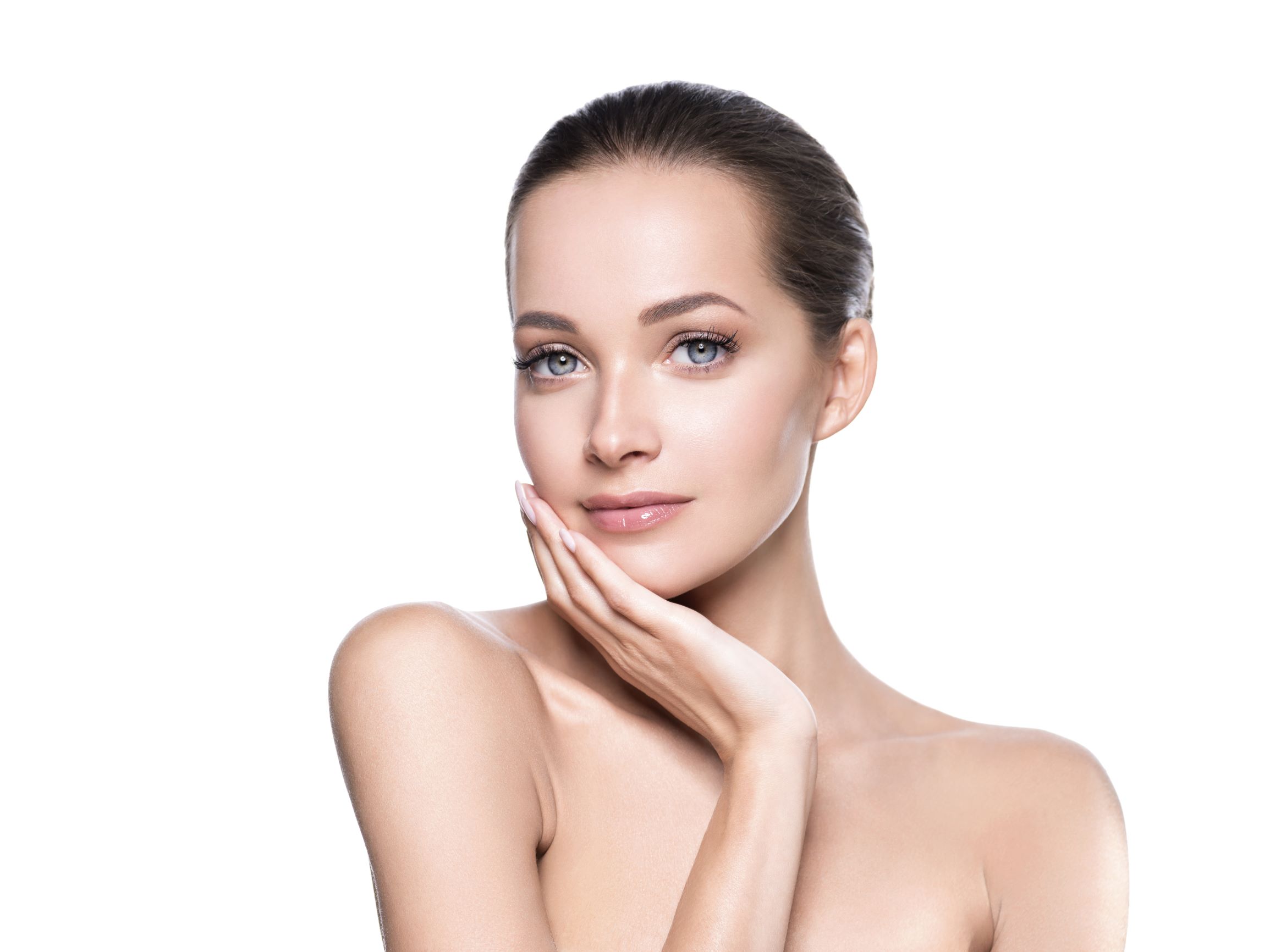 beautiful-woman-face-healthy-skin-and-hair-natural-B6DDHWZ